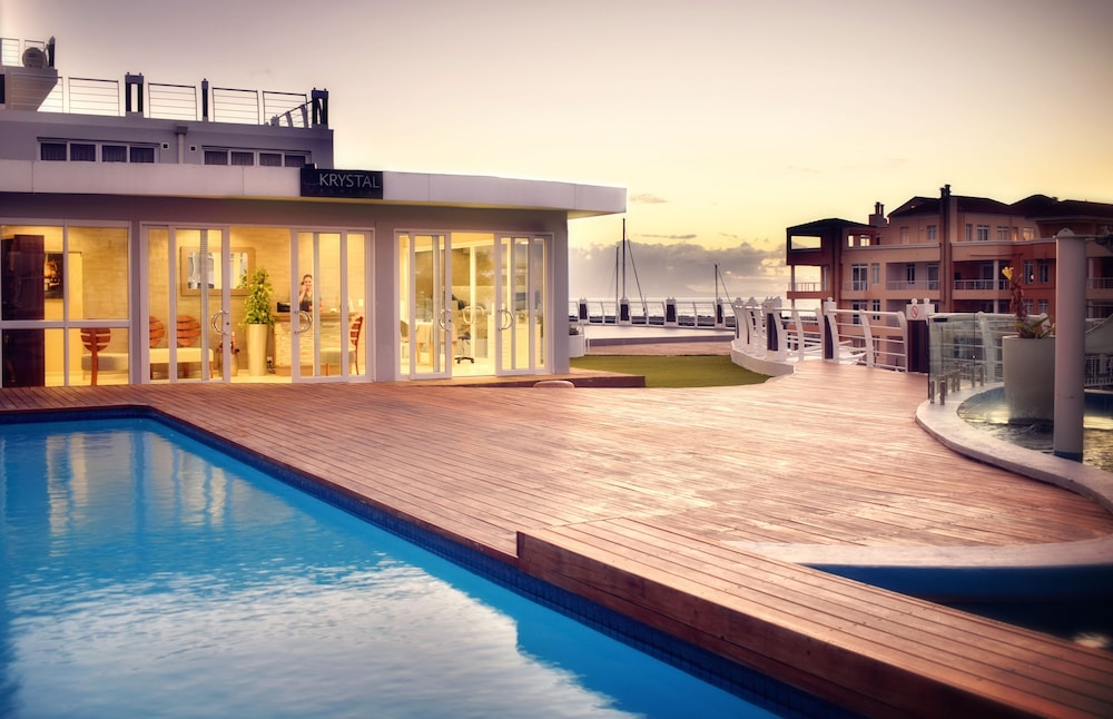 Krystal Beach Hotel.